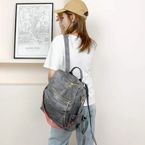 Miniatura 3 de ZOCILOR Bolso de moda para mujer, mochila convertible de diseño multiusos, bolso de hombro, bolso de viaje