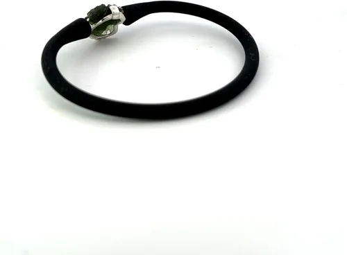 Miniatura 5 de Pulsera de piedra moldavita de Stones Desire, Vidrio