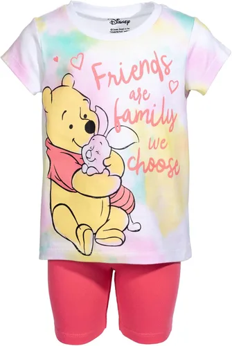 Miniatura 4 de Disney Lion King Toy Story Moana Simba Nala Jessie Woody - Conjunto de camiseta y pantalones cortos de bicicleta para niños pequeños