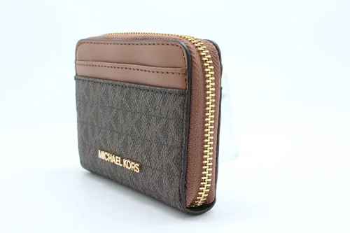 Miniatura 5 de Michael Kors Jet Set Travel - Funda de viaje con cremallera, Marrón, Funda tipo cartera para tarjetas