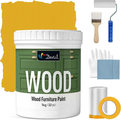 Miniatura 59 de DWIL Pintura para Muebles con Acabado Mate - Pintura para Madera de 16 Oz para Gabinetes, Puertas, Mesas y Cómodas Renovación - A Base de Agua, No