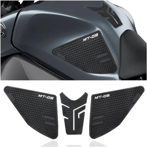 Miniatura 5 de Junta de depósito de combustible 2020 para motocicleta antideslizante lateral adhesivo de goma impermeable para Ya&maha FZ09 FZ 09 MT 09 MT09 MT09
