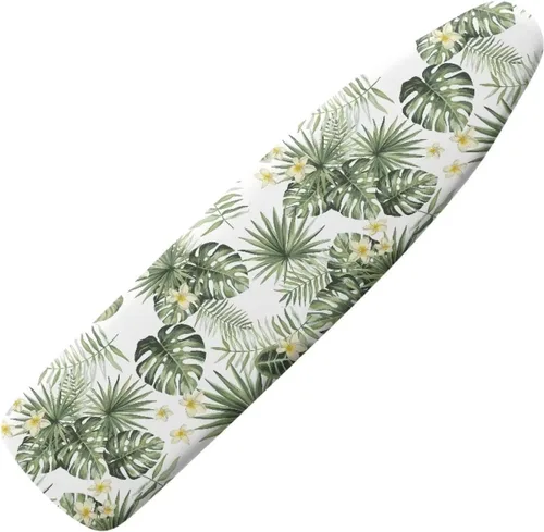 Miniatura 27 de Funda para tabla de planchar con estampado de rosas vintage con gancho y bucle, sujetadores ajustables, fundas protectoras para tabla de planchar