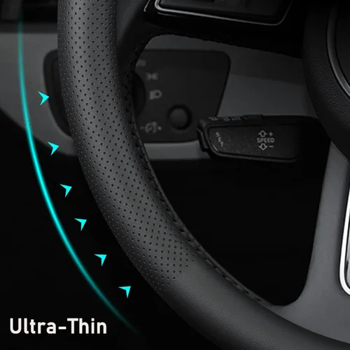 Miniatura 4 de XHRING Funda para Volante de Coche para Honda Civic Accord CRV HRV Pilot Passport Odyssey Insight Fit Ridgeline Clarity LX EX EXL Si Hatchback