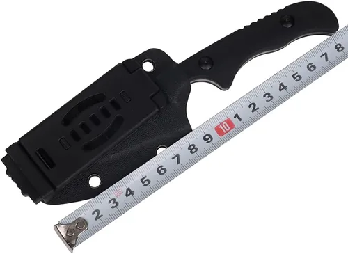 Miniatura 3 de MASALONG kni232 EDC 9Cr14MOV Cuchillo de acero inoxidable duro Cuchillos de hoja fija para acampar (punta pequeña A)