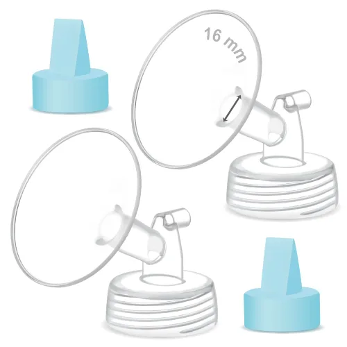 Miniatura 15 de Maymom Pieza de bomba compatible con bombas Spectra Ameda Luna, Incl Brida de boca ancha de 0.59 pulgadas; no original Spectra S1 S2 9 Plus Synergy