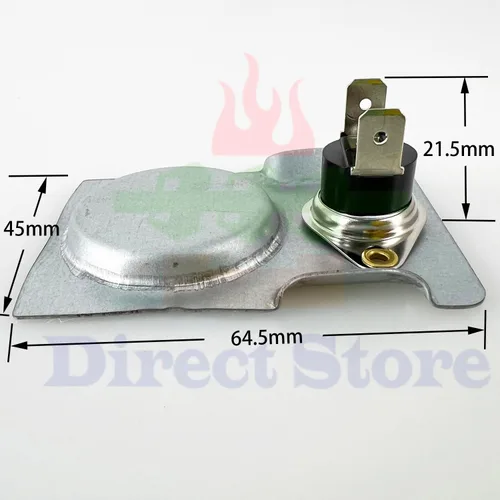 Miniatura 4 de Kit de piezas DN125 Interruptor de termostato magnético para ventilador de chimenea/kit de soplador de chimenea