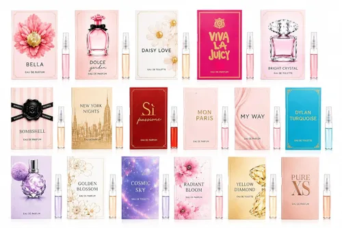 Generic Conjunto de Descubrimiento de 12 Frascos de Muestra de Perfume de Diseñador Más Vendidos - Conjunto de Muestras de Fragancia para Mujer con