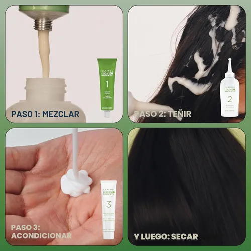 Miniatura 7 de Clairol Natural Instincts Tinte Demipermanente para el Cabello, 4RV Color de Cabello Borgoña Oscuro, Paquete de 3 4RV Borgoña oscuro