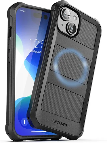 Miniatura 9 de ENCASED Funda compatible con iPhone 15, protección de grado militar con cobertura de cuerpo completo resistente de 360 grados (iPhone 15)