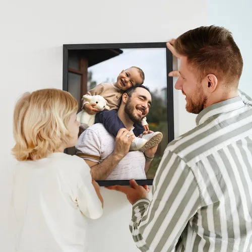 Miniatura 6 de Póster personalizado con tus fotos, impresiones artísticas personalizadas para colgar en la pared, póster enmarcado personalizado para pared, marco