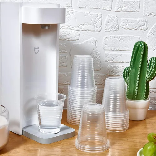 Miniatura 5 de Turbo Bee Paquete de 1000 vasos de plástico transparente de 5 onzas, pequeños vasos desechables para fiestas, vasos desechables para bebidas frías
