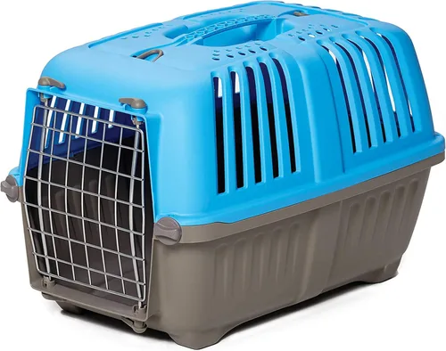 MidWest Homes for Pets Spree Transportador de Viaje – Transportador de Lados Duros para Perros y Gatos, Jaula de Viaje para Mascotas Pequeñas con