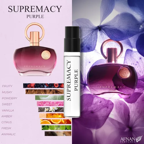 Miniatura 5 de Kit de descubrimiento de la serie Afnan Supremacy Femme, set de perfume en miniatura de 4 piezas - 2 ml x 4 viales