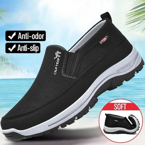 Miniatura 7 de Zapatos ortopédicos transpirables de viaje, CNA Trop para hombres, zapatos ortopédicos ligeros, antideslizantes, cómodos, informales, para caminar