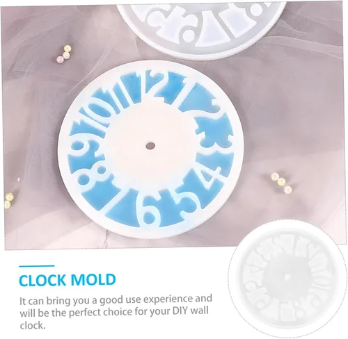Miniatura 5 de DIY reloj 1pc molde de reloj para gelatinas moldes de silicona para resina epoxi s para resina epoxi joyería fundición s números fundición