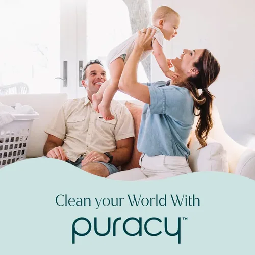 Miniatura 7 de Puracy Repuesto de jabón natural para platos, jabón detergente líquido para lavar platos a base de plantas suavizante de la piel, fórmula