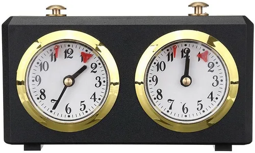 Temporizador de reloj de ajedrez profesional, temporizador de ajedrez analógico de torneo, temporizador de cuenta regresiva, temporizador de juego
