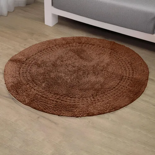 Miniatura 10 de Home Weavers Classy - Juego de alfombras de baño 100 % algodón, decoración de baño, lavable, extrasuave y absorbente, tapete de cocina, juego de Aqua