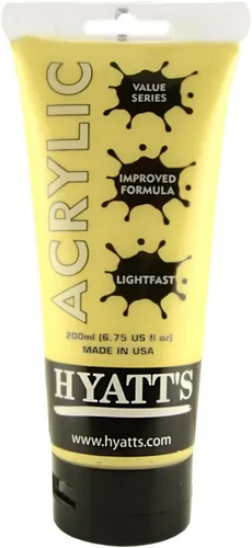Miniatura 66 de Hyatt's Alizarine - Pintura acrílica carmesí Tubo de pintura acrílica de 2.5 fl oz de grado artístico Secado rápido y pintura no tóxica