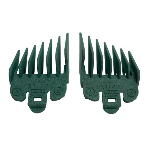 Miniatura 7 de Peine guía para cortapelos Taper King - ¡Adelgazamientos y desvanecimientos a prueba de errores en casa! Ruby (#1 a #3) - Compatible con cortapelos