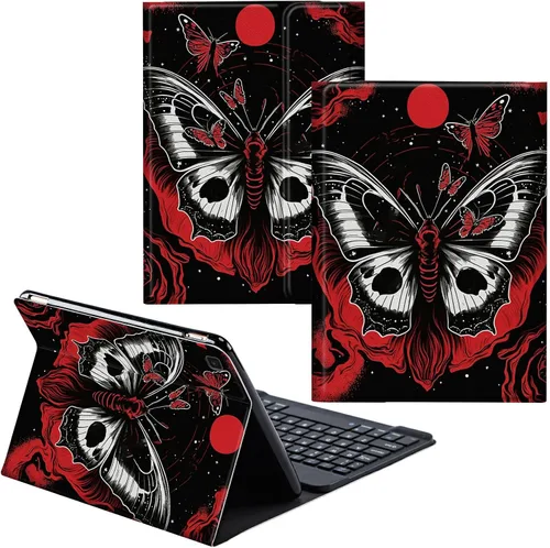 Miniatura 52 de Para Samsung Galaxy Tab S6 Lite Funda 2022/2020 Teclado Inalámbrico Desmontable Y Cubierta De Soporte De Cuero PU Funda Protectora Para Samsung