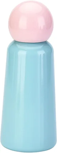 Miniatura 8 de Botella de agua de acero inoxidable de 17 onzas de aproximadamente 16.9 fl oz, botella de agua aislada al vacío, botella de agua de metal para azul