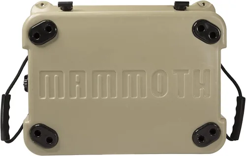 Miniatura 6 de Mammoth Ranger 25 - Hielera rígida aislada con capacidad de 25 cuartos de galón, capacidad para 30 latas, ideal para barco, campamento, bronceado