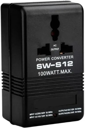 Miniatura 3 de Convertidor de voltaje de amplio rango Transformador de voltaje 110V/120V Convertidor de corriente de doble canal Paso hacia arriba o bajar a