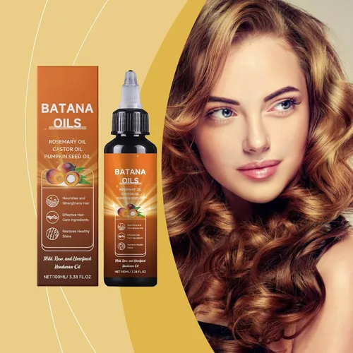 Miniatura 2 de Aceite de batana para el crecimiento del cabello, aceite de batana líquido 4 en 1 con semillas de romero, ricino y calabaza - 3.4 fl oz/3.38 onzas
