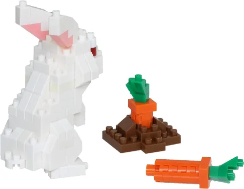 Miniatura 5 de nanoblock - Animal - Conejo, colección serie kit de construcción