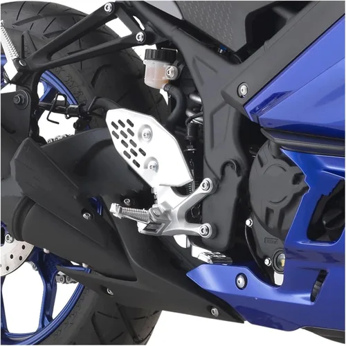 Miniatura 4 de Estriberas para Y&AMAHA para Y&ZF para R125 para R25 para R3 MT125 MT25 MT03 MT09 FZ09 MT10 MT07 FZ6 XJ6 Reposapiés delantero Pedales de motocicleta