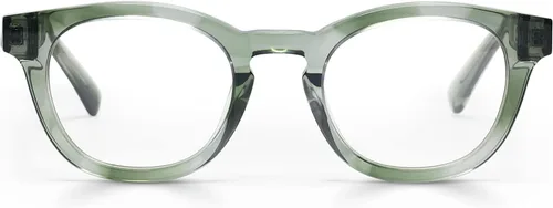 Miniatura 17 de eyebobs - Waylaid Gafas de lectura tradicionales y azules de primera calidad Marco redondo para caras promedio