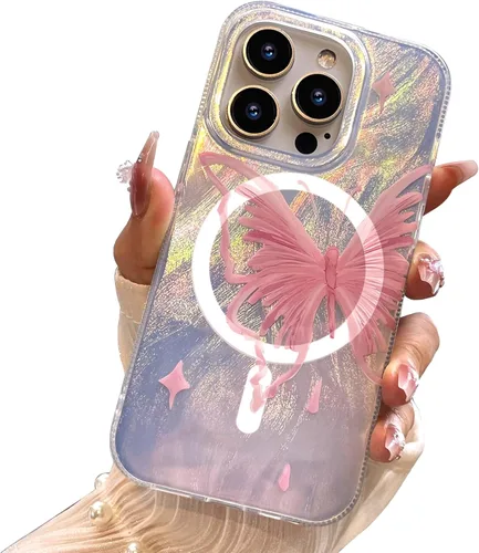 Miniatura 43 de I-MGAE-IN-AR Funda compacta para iPhone 11, diseño de mariposa, marco de protección de lente de cámara con diamante 3D, bonitas fundas protectoras