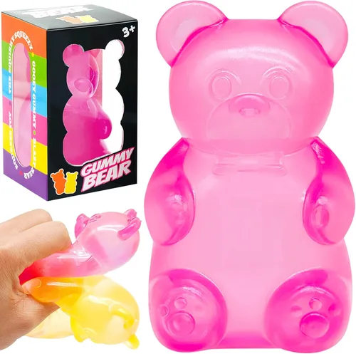 Miniatura 13 de Juguetes para ansiedad, pelotas antiestrés para niños y adultos, cambian de color en el sol, juguetes para ansiedad de azúcar de malta, bola de gel