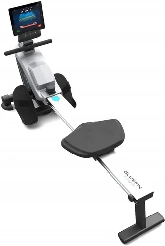 Miniatura 2 de Bluefin Fitness Hoja de máquina de remo plegable para gimnasio en casa Remo de resistencia magnética 8 niveles de tensión Unidad de correa