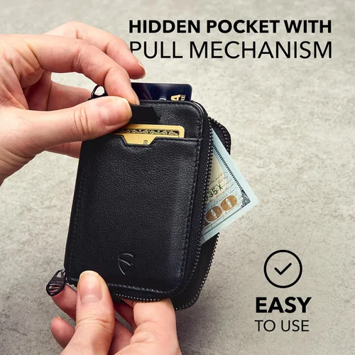 Miniatura 23 de Vaultskin NOTTING HILL - Cartera con cremallera y protección RFID para tarjetas