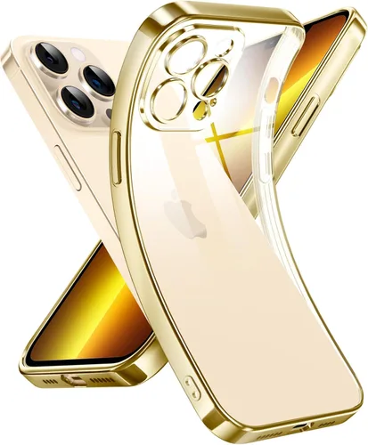 Miniatura 170 de Supdeal Funda transparente para iPhone 13 Pro, no amarillea, protección de cámara, probada en caídas de grado militar, transparente, a prueba