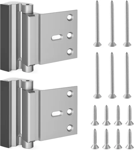 Cerradura de puerta de seguridad para el hogar para cerradura de puerta de seguridad – Cerraduras de seguridad de puerta desde el interior, paquete