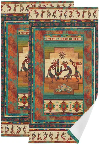 Miniatura 8 de Juego de 2 toallas de mano de baño con patrón de calavera gris y gris, diseño de esqueleto, suave y absorbente, toallas de mano decorativas