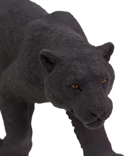 Miniatura 4 de Safari Ltd. Figura de Jaguar negro – Figura detallada de modelo de plástico de 4 pulgadas – Divertido juguete educativo para niños, niñas y niños a
