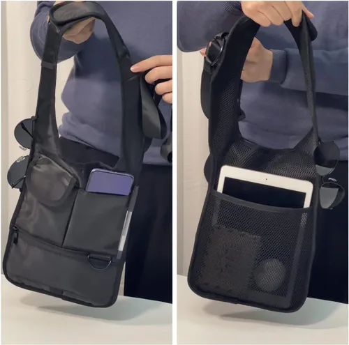 Miniatura 4 de Bolsa de hombro oculta multiusos mejorada para las axilas