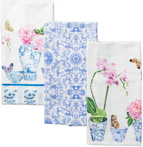 Maison d' Hermine - Paños de cocina de 100% algodón, paños de cocina absorbentes para el hogar, cocina, comedor, cócteles y campamento, Canton, 002