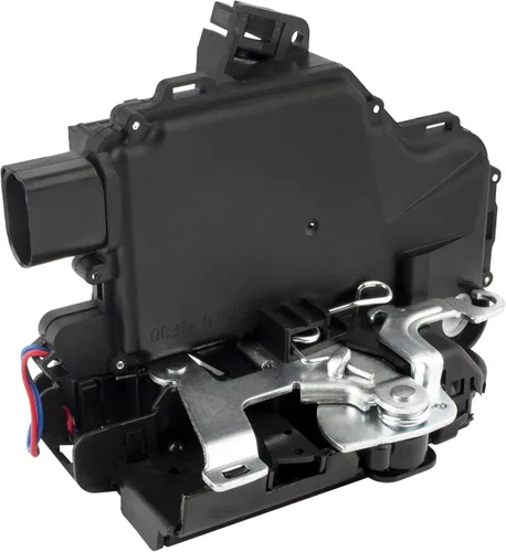 BOXI Cerradura de puerta y actuador de bloqueo delantero izquierdo lado del conductor para Volkswagen VW 1998-2010 Beetle 1999-2006 Golf 2006-2009