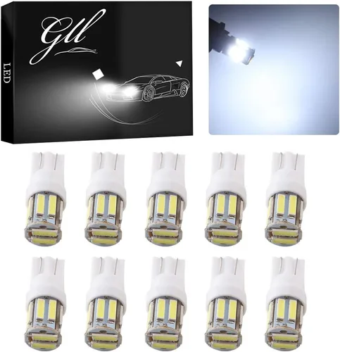 Miniatura 10 de Focos ledes de reemplazo de Grandview, focos de luz blanca, 350 lúmenes, focos para luces traseras, delanteras, de Marcador lateral, de placa