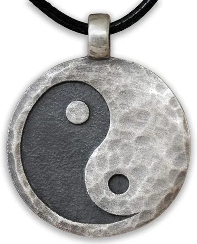 Collar Yin Yang para hombre, joyería colgante de alta calidad de aspecto antiguo, regalos de Yin Yang, joyería vikinga para hombres