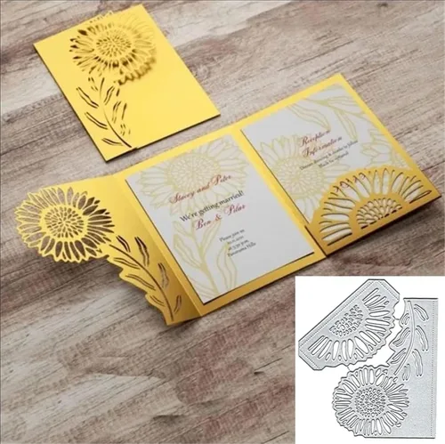 Miniatura 45 de Troqueles de álbum de recortes para hacer tarjetas, troqueles de corte de metal para Navidad, plantilla de perforación para manualidades de papel