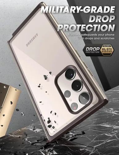 Miniatura 5 de SUPCASE Funda para Samsung Galaxy S23 Ultra con protector de pantalla integrado (Edge XT), [compatible con huellas dactilares]