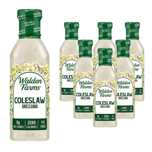Miniatura 57 de Walden Farms Vinagreta de Tomate Seco al Sol – Aderezo sin calorías, bajo en carbohidratos, apto para dieta keto, vegano, sin azúcar con rico sabor