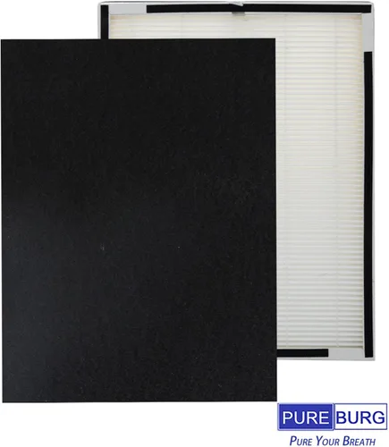 Miniatura 2 de PUREBURG Juego de filtros de repuesto compatibles con Purafide Air XP360 Purafide Air Purafide Air XP360, H13 HEPA 4 etapas de filtración de carbón